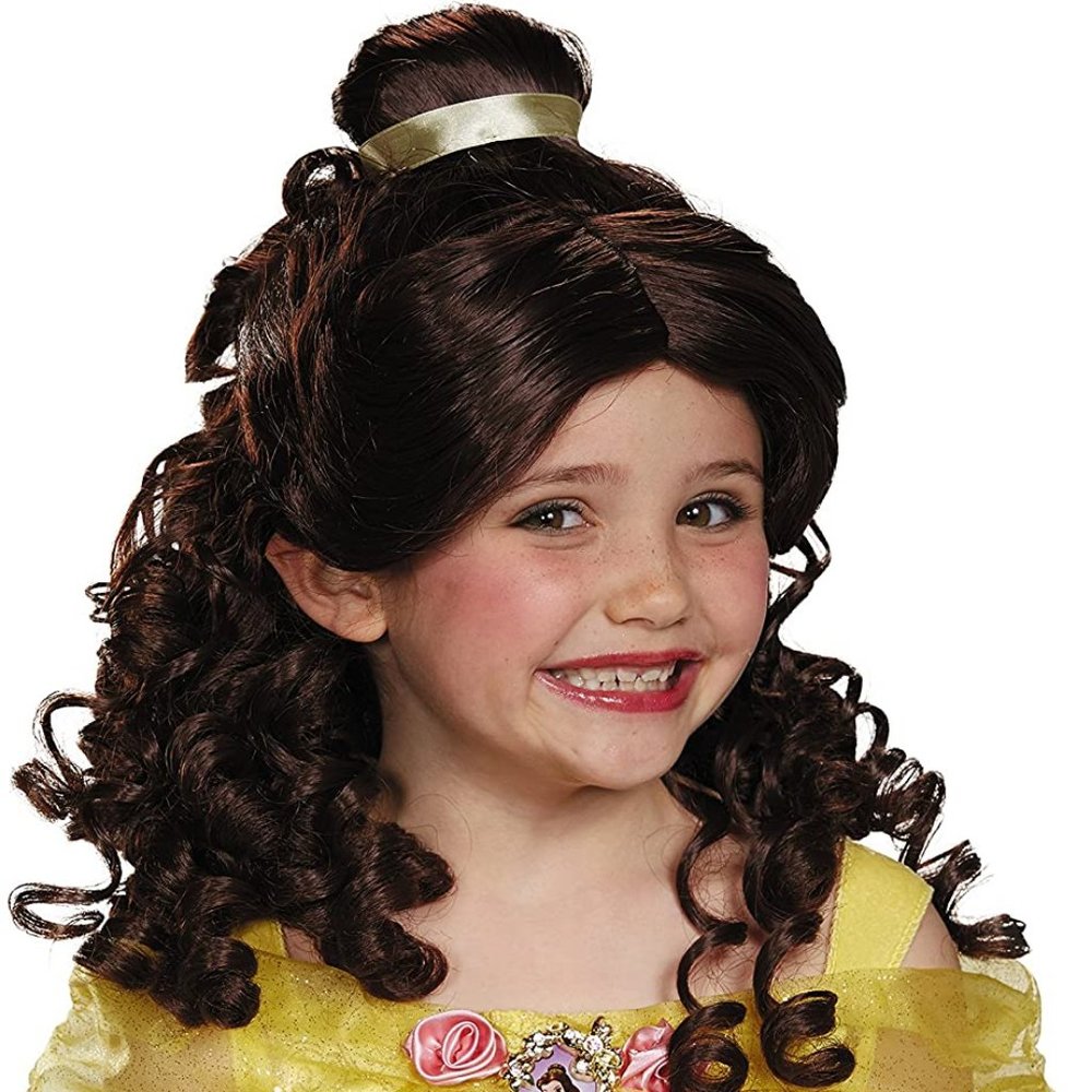 Beauty and the Beast Belle Child Wig